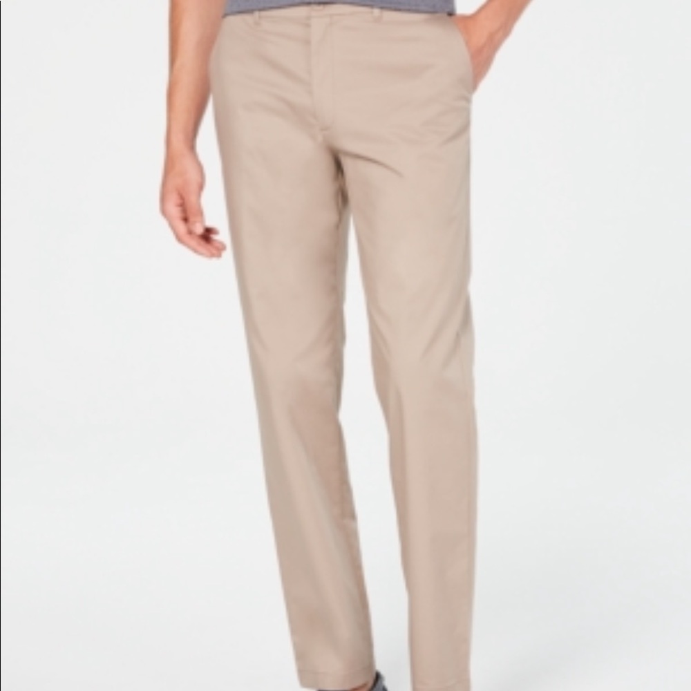 Alfani Men's AlfaTech Classic-Fit Chino Pants